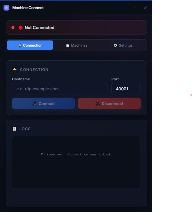 Bachan Machine Connect